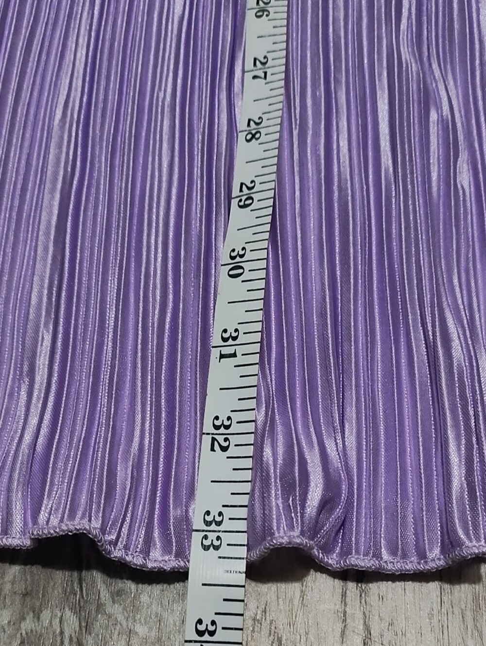 SHEIN Lavender Pleated Halter Mini Dress - Picture 10 of 11